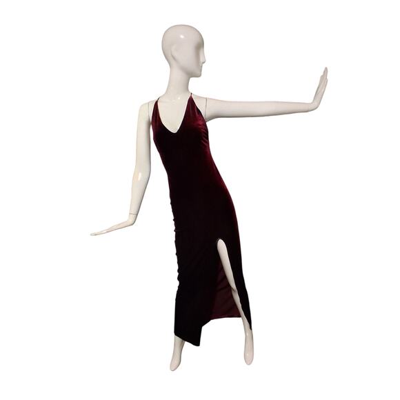 Y2K Vintage Teeze Me Velvet Whimsigoth Witchy Vampire Juniors size 1 Dress - Picture 9 of 12